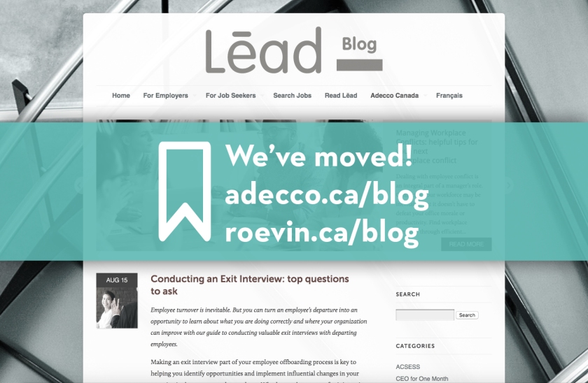 New Adecco blog